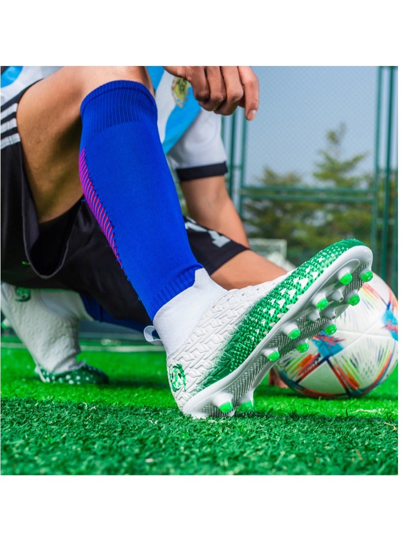 SKT Shiketro Men's soccer cleats for outdoor indoor professional youth boys soccer cleats unisex soccer cleats. - Image 5