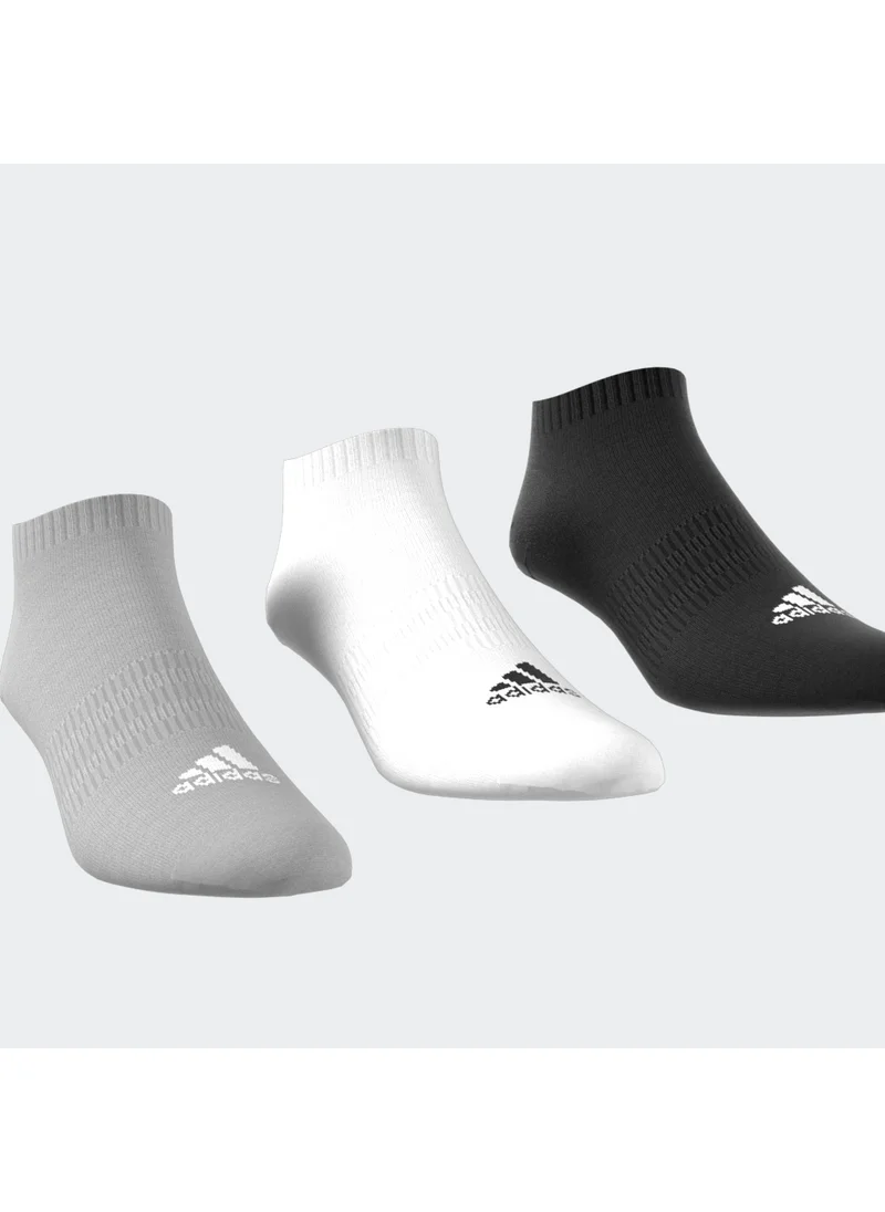 اديداس Thin and Light Sportswear Low-Cut Socks 3 Pairs