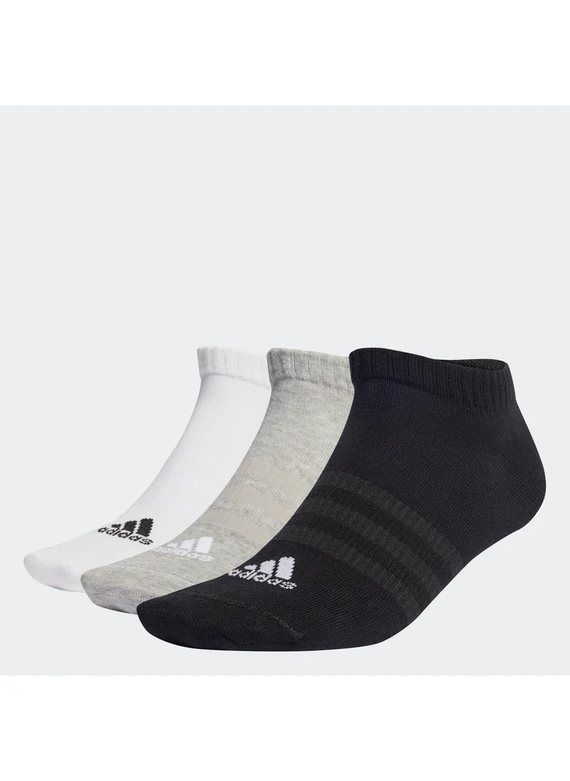 اديداس Thin and Light Sportswear Low-Cut Socks 3 Pairs