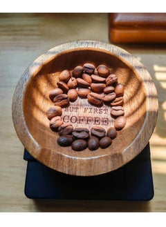 Generic Woodiness Coffee Beans Dosing Cup Coffee Dosing Tray  - Image 3