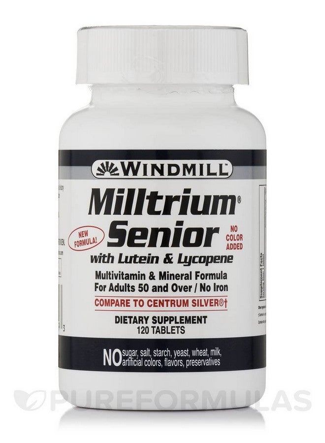 WINDMILL Milltrium Senior with Lutein - 120 Tablets by Windmill - Image 1