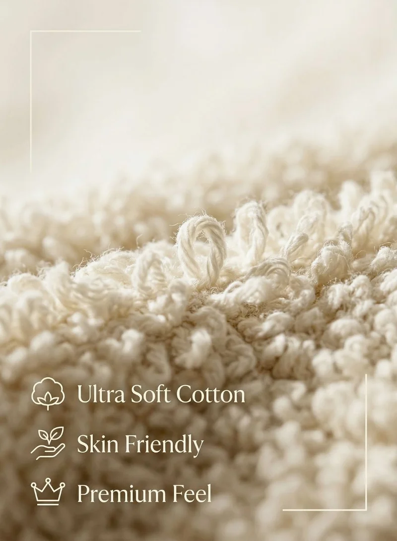 1 تشيس مناشف وجه قطنية فاخرة - طقم مناشف وجه كبير الحجم مكون من 12 منشفة للحمام في الفنادق والمنتجعات الصحية برائحة الفانيليا