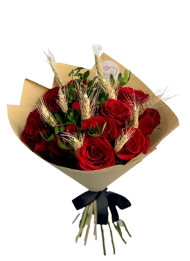 wardi Ruby Red Flowers 