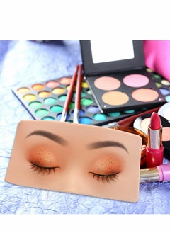Excefore Make Up Practice Face, 5d Makeup Board Silicone Eyes for Suitable Eyeshadow  - Image 4