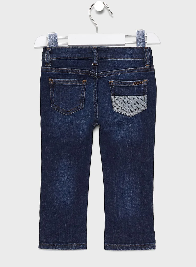 GUESS Kids Folded Hem Jeans