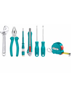 TOTAL TOTAL Hand Tools Set 7 Pcs THKTHP90076  - Image 1