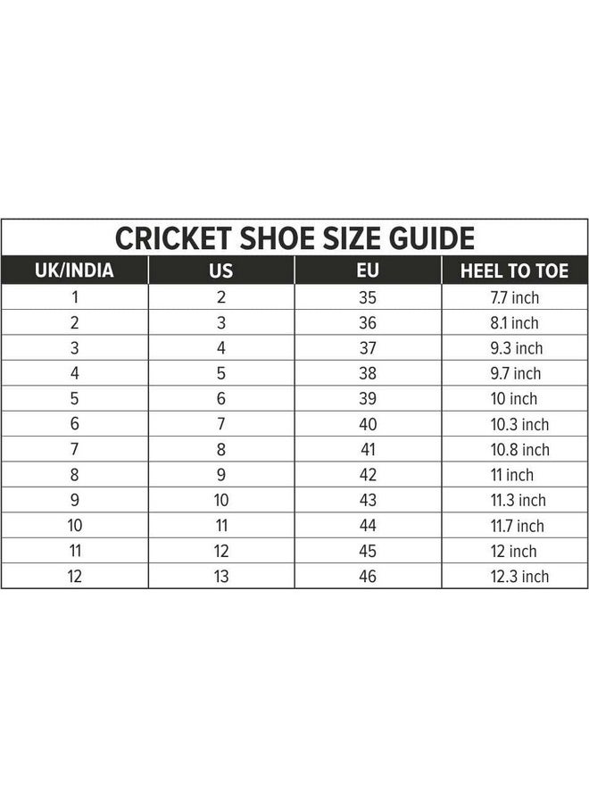 DSC - Zooter Pvc Cricket Shoe For Men And Boys, Size-3 Uk (White-Blue) - Image 1