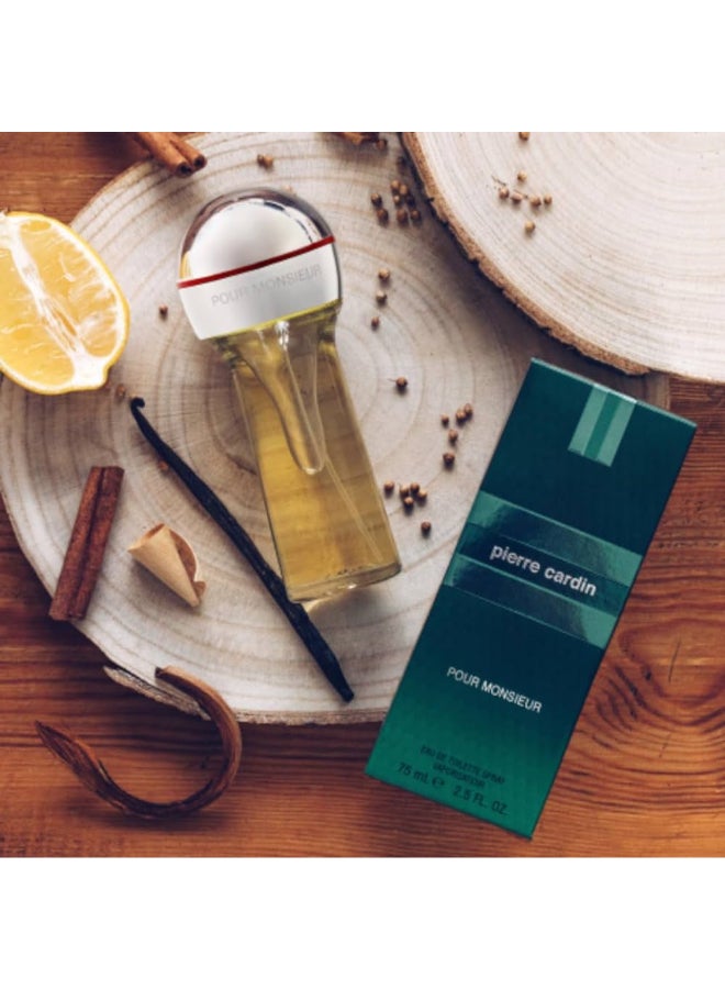 pierre cardin Pour Monsieur Eau de Toilette 75Ml - Image 2