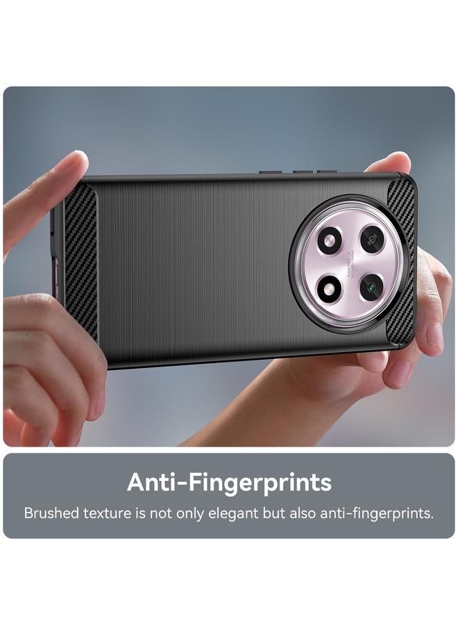 اس-توب جراب لهاتف OPPO A2 Pro مصنوع من ألياف الكربون وملمس ناعم من مادة TPU - Image 5