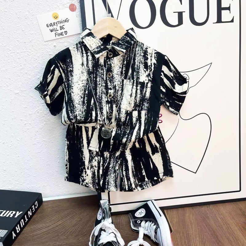 Children'S Vest Men'S Summer Cartoon 2023 New Boys' T-Shirt Baby Summer Clothes Children'S Sleeveless 0-5 Years Old Thin - Image 1