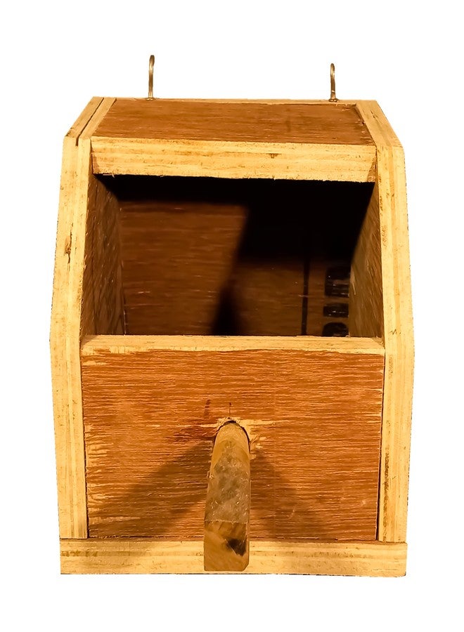 CRIB FACTORY Breeding Box for Finches | HIGH Plywood | for Java, Star Finch, Zebra Finch, Bengalese Finches - Image 5