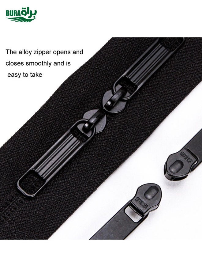 BURAQ - Men Business Shoulder USB External Interface Computer Bag, Color: 8001-J Gray - Image 1