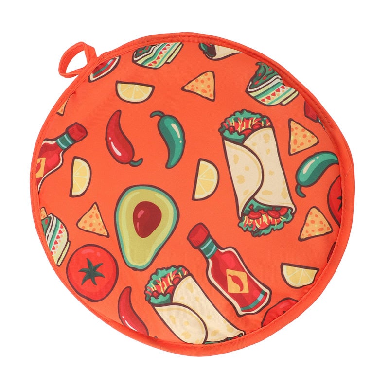 Insulated Tortilla Warmer Pouch 11 8 Inch For Corn Flour Tortillas Travel Parties - Image 3