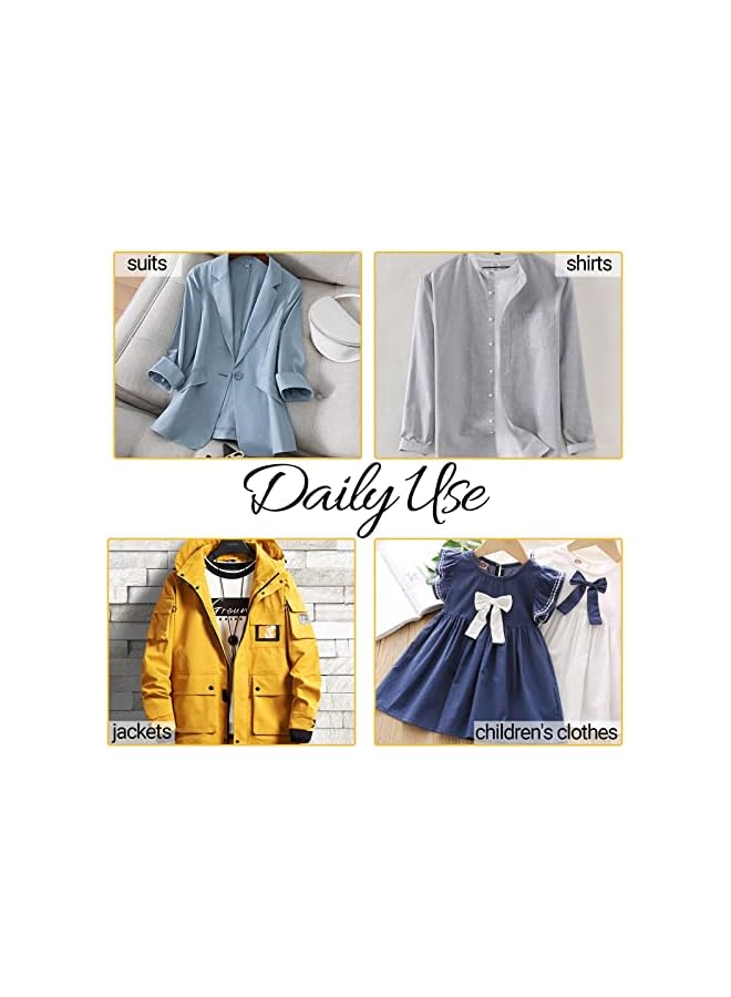 Green Tiger 50 Pack 23.6x40inch Clear Plastic Clothes Covers for Hanging Clothes Dust Proof Garment Bags for Small Business Dry Cleaning Store and Home Closet Storage Suit Cover - Image 5