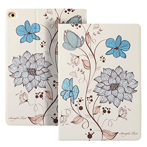 MOCA [Flexible Soft Back] Smart Flip Cover Case Stand for Apple iPad AIR 2 A1566 A1567 [2014 Launched] iPad Flip Cover Case - Image 3