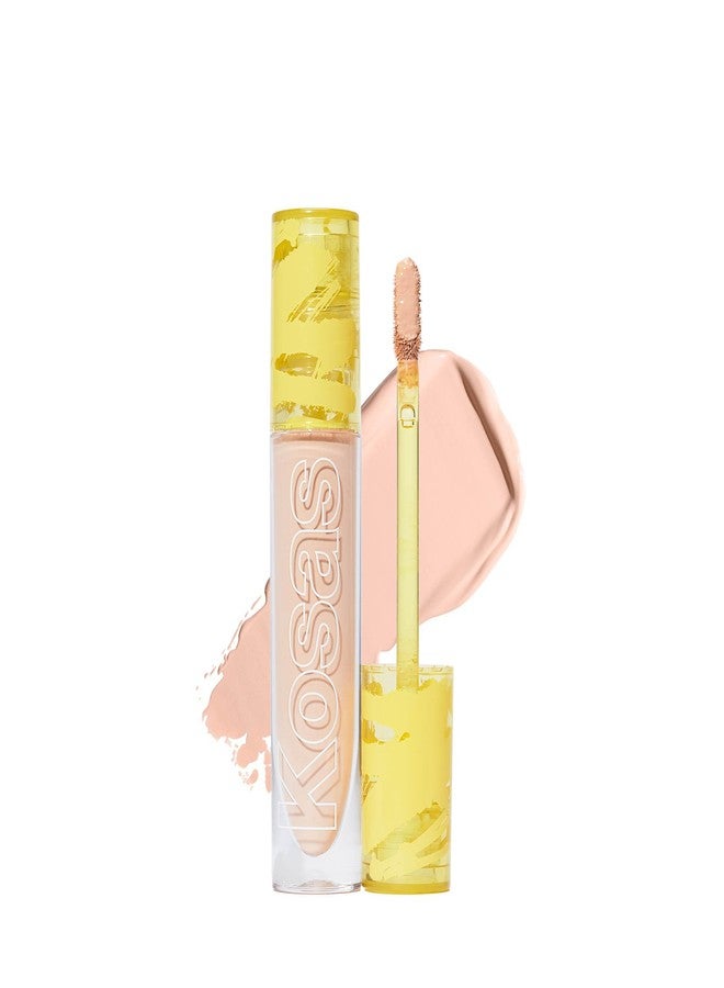 Kosas Revealer Concealer - Medium Coverage Makeup with Hyaluronic Acid, Conceals Dark Circles Under Eyes, Dark Spots and Blemishes + Brightens, Hydrates, Long-Lasting & Vegan, (Tone 3.6 C) - Image 1