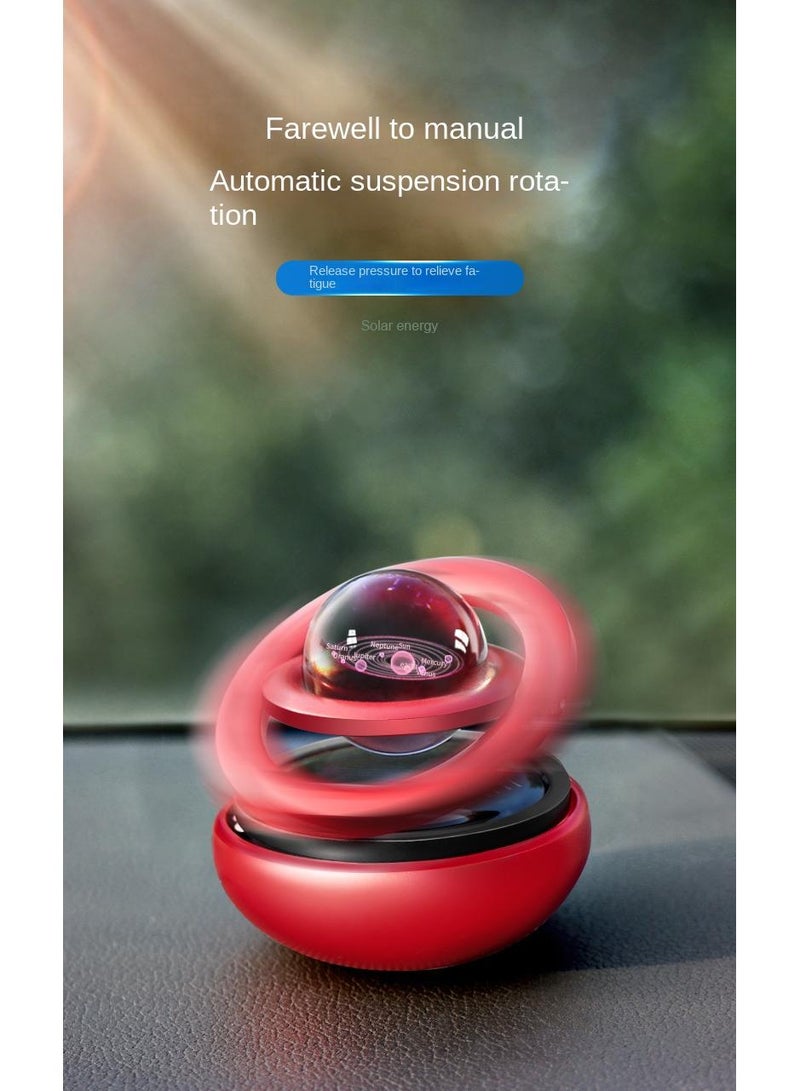 Y&D Car Metal Solar Rotary Suspension Aromatherapy Ornaments - Image 3