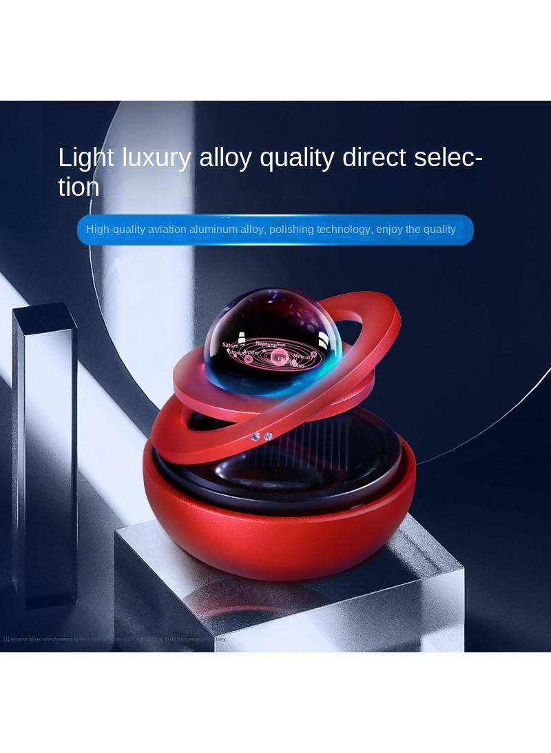 Y&D Car Metal Solar Rotary Suspension Aromatherapy Ornaments - Image 2