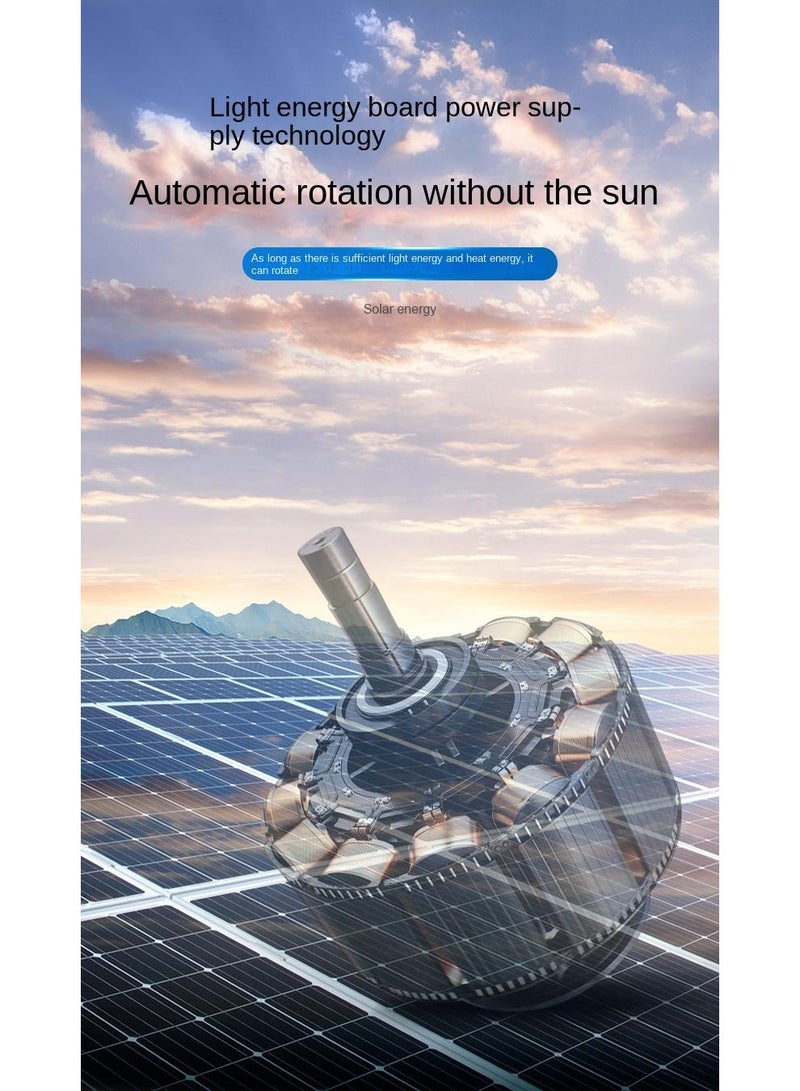 Y&D Car Metal Solar Rotary Suspension Aromatherapy Ornaments - Image 4