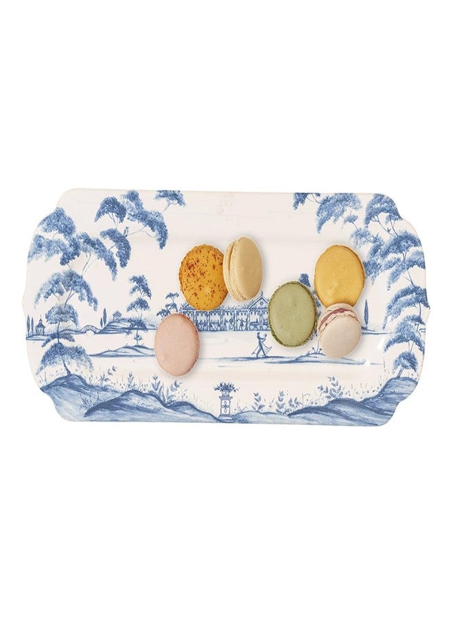 Juliska Country Estate 15" Hostess Tray - Delft Blue - Image 4
