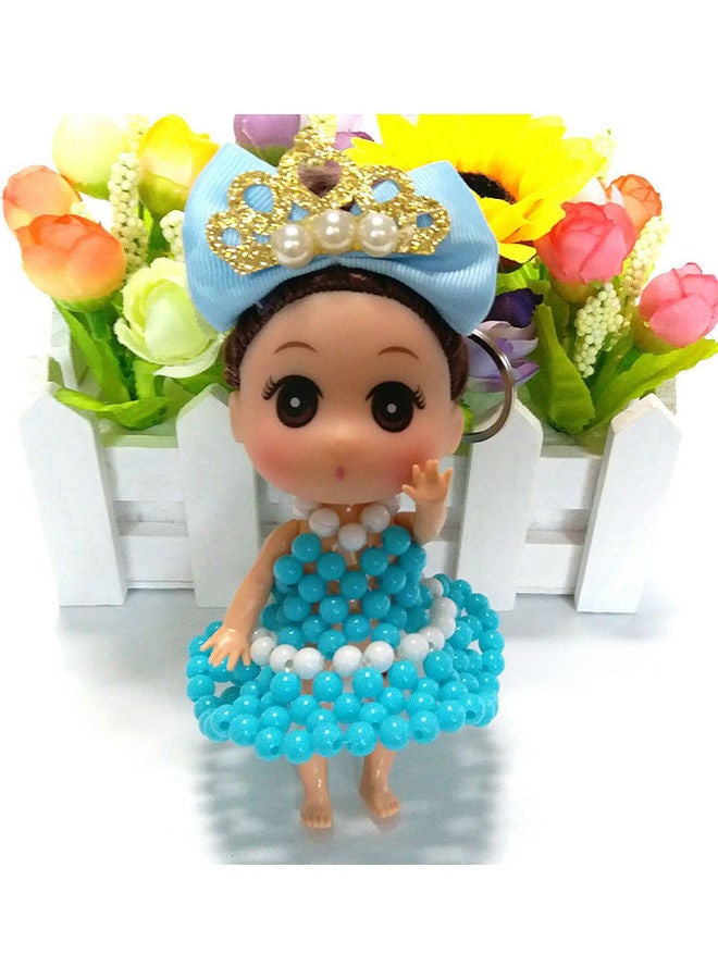 نيبمينينت مجموعة دمى على شكل حلقات مفاتيح مع تنورة يتم تركيبها من الخرز للحرف اليدوية مكونة من 12 قطعة - Image 4