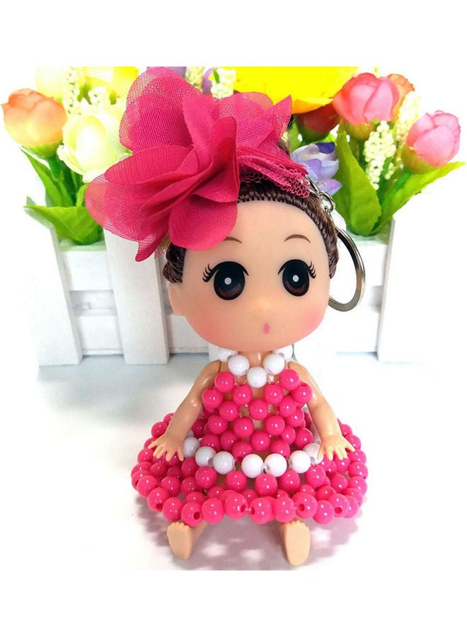 نيبمينينت مجموعة دمى على شكل حلقات مفاتيح مع تنورة يتم تركيبها من الخرز للحرف اليدوية مكونة من 12 قطعة - Image 2