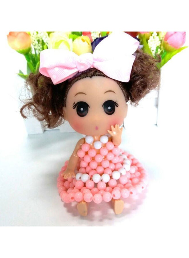 نيبمينينت مجموعة دمى على شكل حلقات مفاتيح مع تنورة يتم تركيبها من الخرز للحرف اليدوية مكونة من 12 قطعة - Image 3