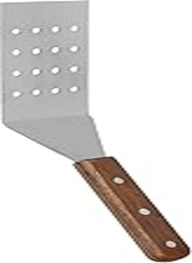 OR Desserts Holder Stainless Steel Wooden Handle - Silver