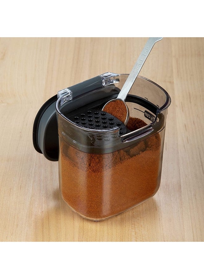 Progressive International Progressive PKS-401 1.5 Cup Mini Prokeeper+ Airtight Silicone Seal Storage Container Great For Spices & Baking Acessories (2- Piece) - Image 3