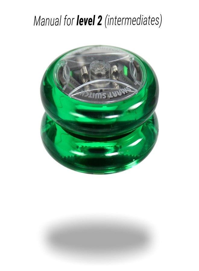 Yomega Power Brain XP yoyo - Professional yoyo with a Smart Switch which enables Players to Choose Between Auto-Return and Manual Styles of Play. + Extra 2 Strings & 3 Month Warranty (Green) - Image 5