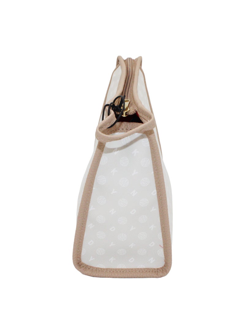 دكني حقيبة مستحضرات التجميل ليجاسي تي ستاند من دي كيه إن واي، حقيبة مكياج للسفر صغيرة، حقيبة تخزين صغيرة مضادة للماء وخفيفة الوزن، حقيبة مكياج صغيرة، حقيبة أدوات الزينة للسفر - Image 5