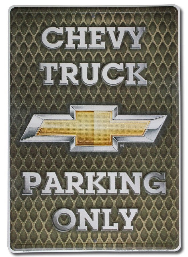 Chevy Truck Parking Only - Parking Sign