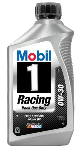 Mobil 1 44516 0W30 Full Synthetic Racing Motor Oil 1 Quart Pack of 6 - Image 1