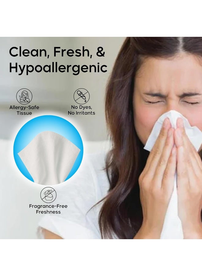 WOW Classic Facial Tissue 200 x 2 Ply - 4 + 1 Free - Image 3