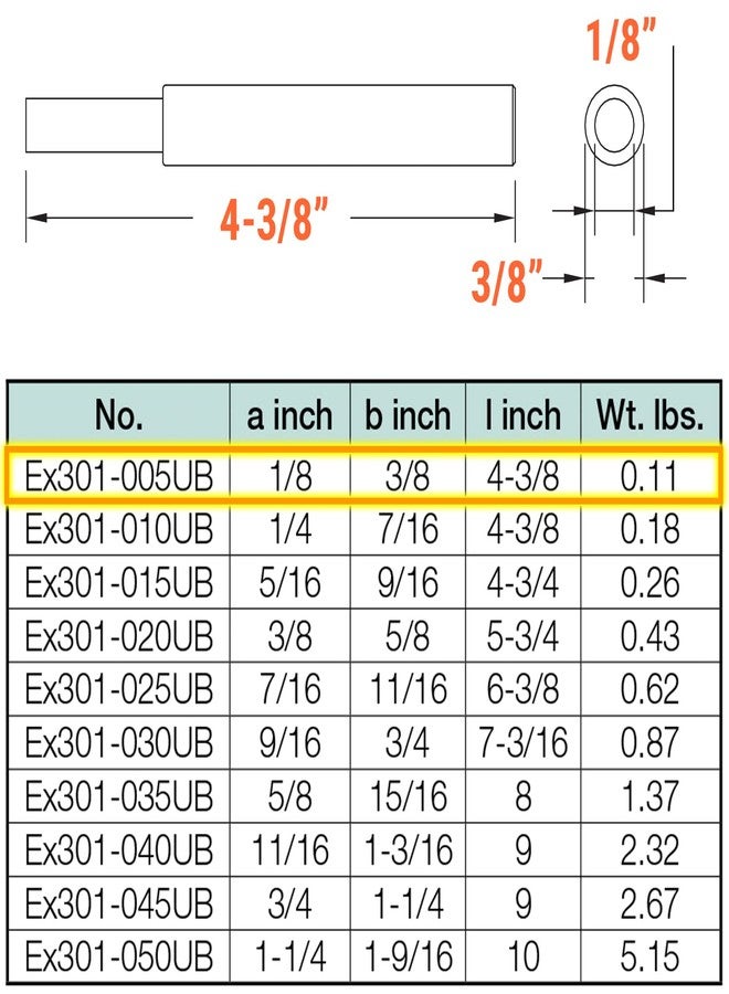 CS Unitec | Non-Sparking & Non-Magnetic Cylindirical Drift Punch Striking Tool | 4-3/8" Long, 1/8" Head | Corrosion Resistant,TUV Certified - Image 2