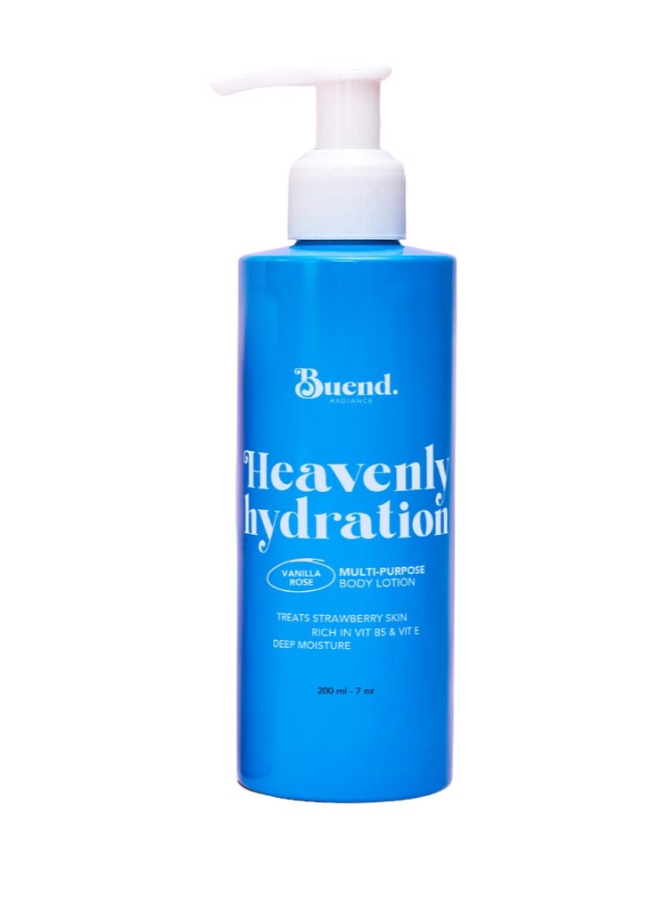 Buend Heavenly hydration body lotion Strawberry Rose vanilla - Image 1