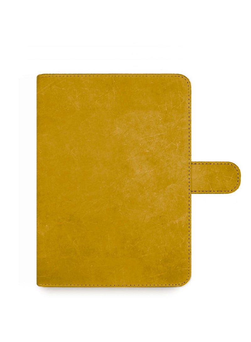 Wtech Honor Pad V9 11.5  2024 (11.5 inches) WTech PU Leather Magnetic Closure Flip Case Cover (TCFPSR) - Mustard - Image 5