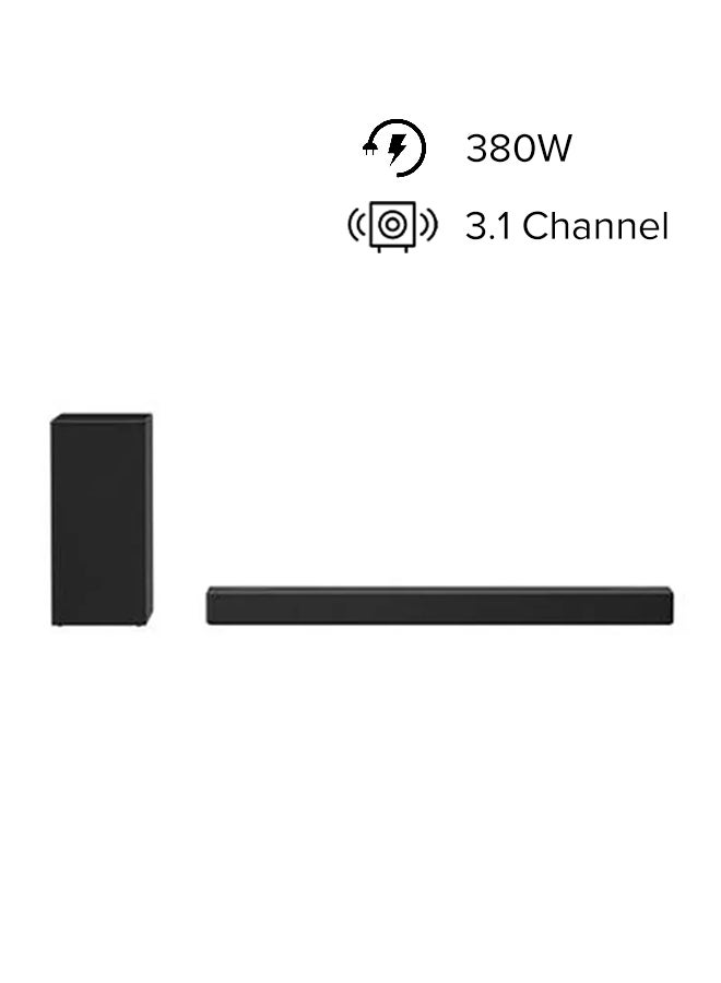 LG 3.1 Channel Soundbar Wireless Bluetooth Speaker SN7Y.DSAUELK Black - Image 1