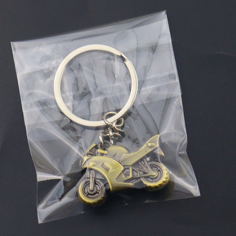 Metal Motorcycle Keychain Helmet 3D Motorbike Keychain Creative Gift - Image 3