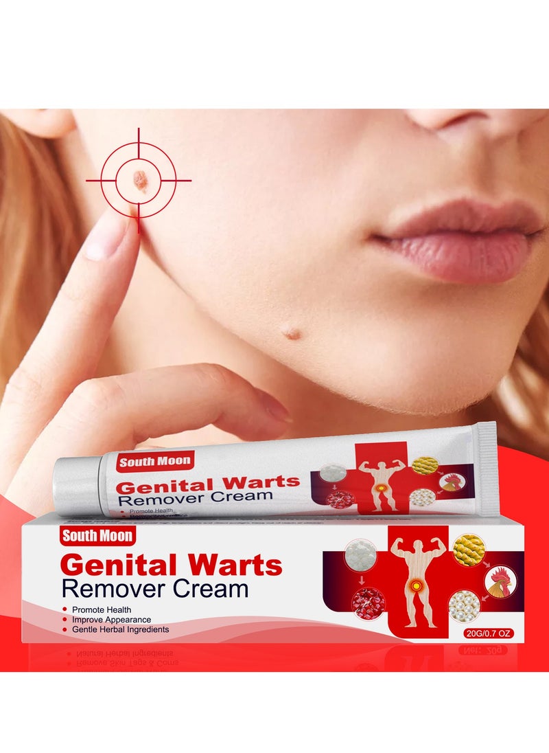 SOUTH MOON Wart Remover Fast Acting Gel Wart Remover Freeze Off - Fast-Acting Wart Ointment, Genital Wart Freeze Off - Wart Cream for Genital Warts, Warts, Plantar Wart, Callus, Flat Wart  - Image 2