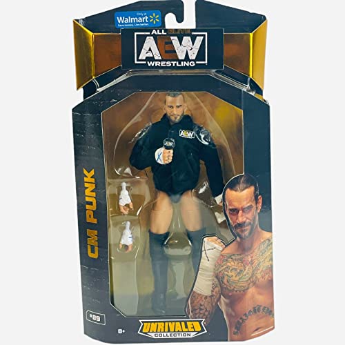 AEW cm Punk Unrivaled Series #89 Action Figure - Image 5