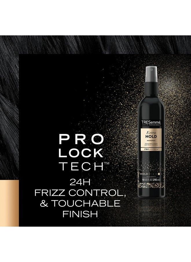 TRESemmé Extra Hold Hairspray Non Aerosol For 24H Frizz Control And Allday Humidity Resistance 10 Oz  - Image 5