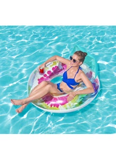 Bestway Bestway Swim Ring Tie Dye 118x117Cm | Inflatable Pool Float | Summer Water Toy | Pool & Beach Toy  - Image 3