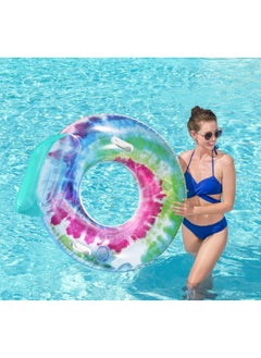 Bestway Bestway Swim Ring Tie Dye 118x117Cm | Inflatable Pool Float | Summer Water Toy | Pool & Beach Toy  - Image 4