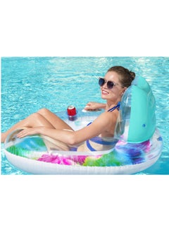 Bestway Bestway Swim Ring Tie Dye 118x117Cm | Inflatable Pool Float | Summer Water Toy | Pool & Beach Toy  - Image 5