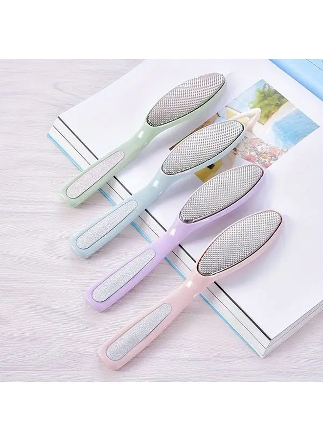 Mixed Color Double Sided Foot File for Soft Skin Dead Beige Removal Home Pedicure - Image 3