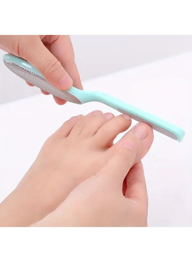 Mixed Color Double Sided Foot File for Soft Skin Dead Beige Removal Home Pedicure - Image 5