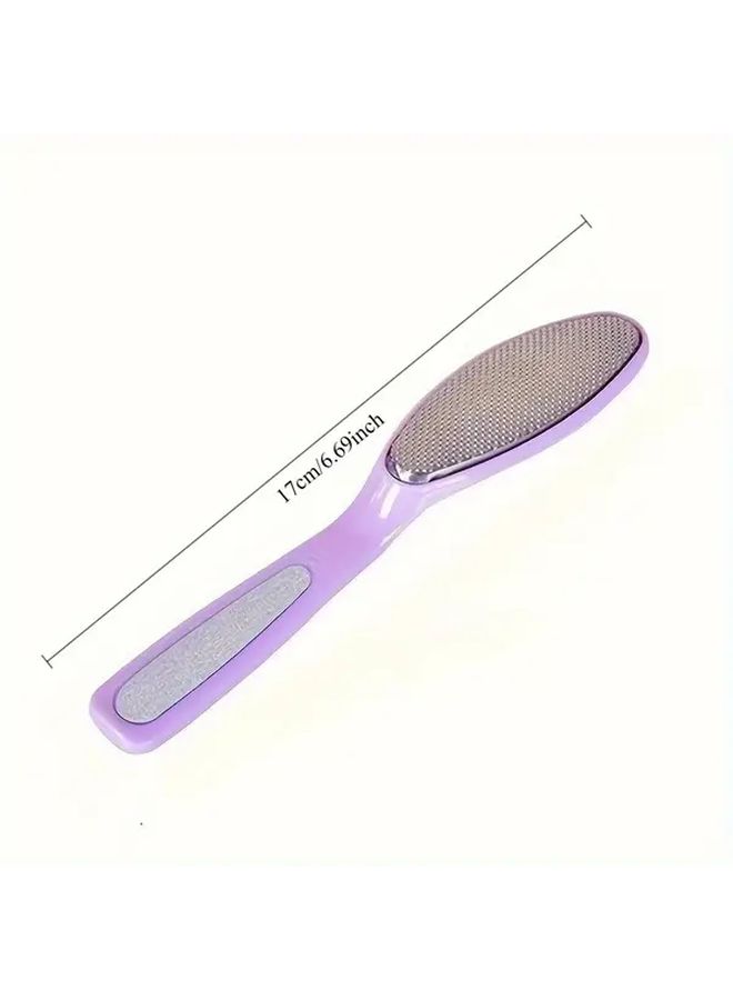 Mixed Color Double Sided Foot File for Soft Skin Dead Beige Removal Home Pedicure - Image 4