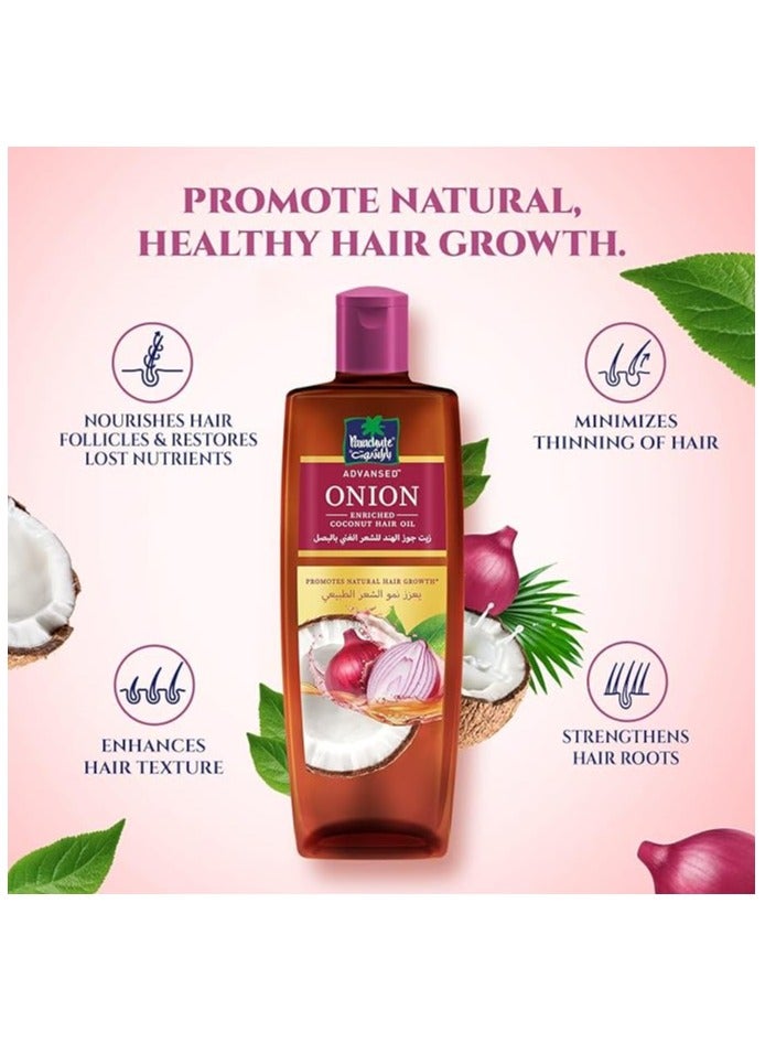 باراشوت زيت شعر جوز الهند الغني بالبصل 200 مل - Image 3