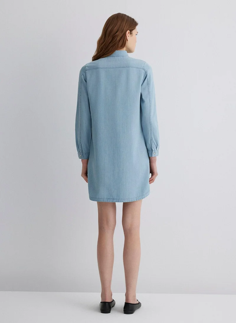 MAVI Liz Light Blue Gold Premium Jean Dress